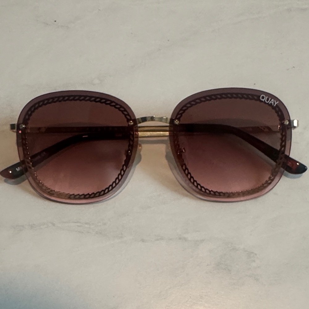 Quay Australia Gradient Brown Sunglasses